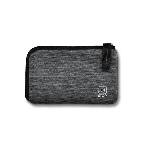 PORTE-MONNAIE PORTE-CARTE DE CREDIT ANTI RFID EN RPET