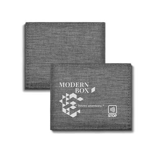 PORTE MONNAIE ANTI RFID EN RPET - 5