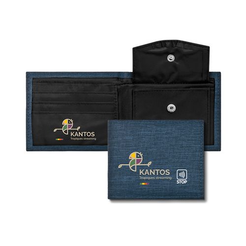 PORTE MONNAIE ANTI RFID EN RPET - 3