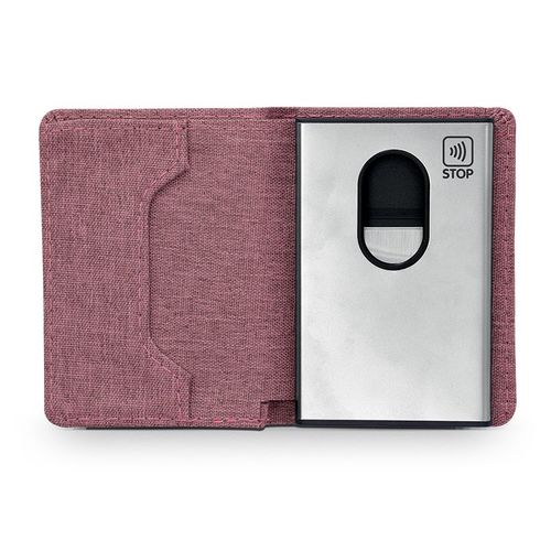 PORTE CARTE EN METAL STOP OU ANTI RFID
