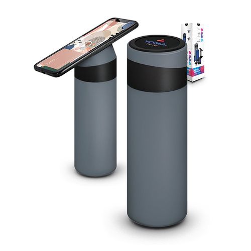 BOTELLA TERMO 400 ML Y SOPORTE DE TELEFONO