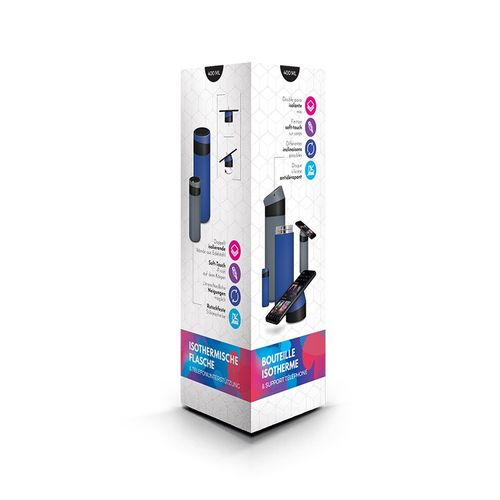 BOUTEILLE GOURDE ISOTHERME 40 cl & SUPPORT TÉLÉPHONE - 5