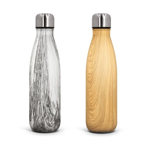 BOUTEILLE GOURDE 50 cl ISOTHERME DOUBLE-PAROI INOX
