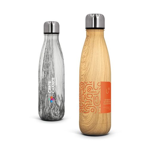 BOUTEILLE GOURDE 50 cl ISOTHERME DOUBLE-PAROI INOX