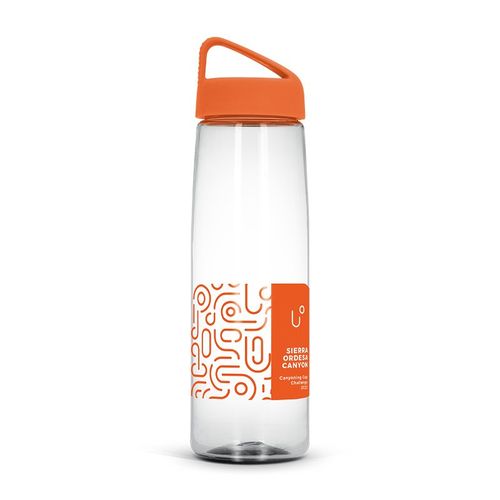 BOUTEILLE GOURDE 83 cl TRANSPARENTE EN TRITAN