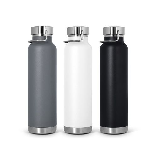 BOUTEILLE GOURDE ISOTHERME DOUBLE-PAROI INOX 65 cl - 2