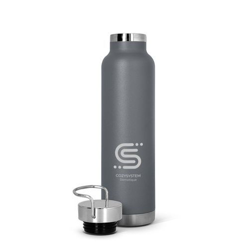 BOUTEILLE GOURDE 65 cl ISOTHERME DOUBLE-PAROI INOX