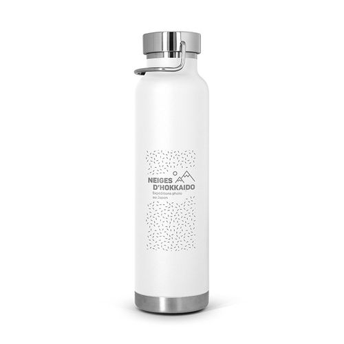 BOUTEILLE GOURDE 65 cl ISOTHERME DOUBLE-PAROI INOX