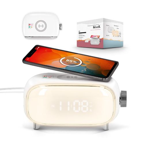 REVEIL & CHARGEUR A INDUCTION 10W - 1