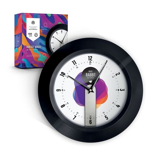 WALL CLOCK WITH RADIO RECEPTION  ø 28 cm
