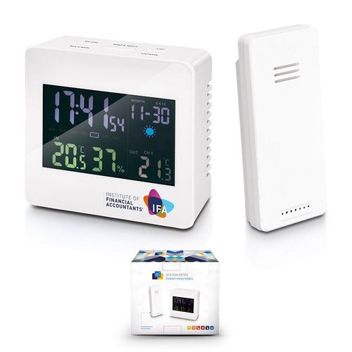 WEATHER STATION WITH WIRELESS EXTERNAL SENSOR