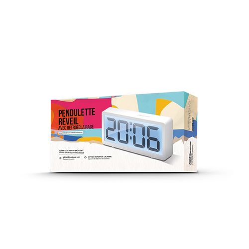 PENDULETTE REVEIL AVEC RETROECLAIRAGE - 7