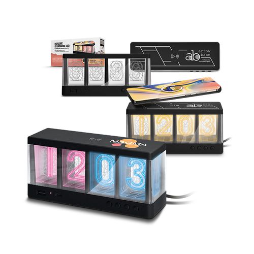 Horloge LED et chargeur à induction 15W - 1