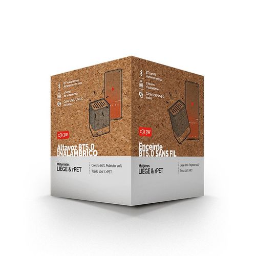 ENCEINTE HAUT-PARLEUR BT SANS FIL EN LIEGE ET RPET thumbnail 5