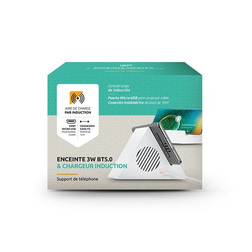 ENCEINTE 3W BT 5.0 & CHARGEUR A INDUCTION - 5