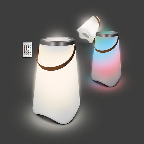 SEAU A BOUTEILLES LUMINEUX & HAUT-PARLEUR ENCEINTE BT5.0 10 W - 1