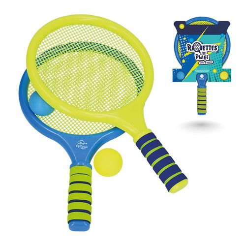 RACKET BALL GAME WITH 2 BALLS