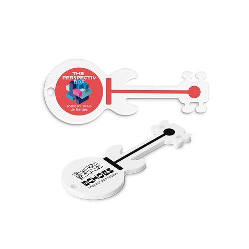 JETON PLASTIQUE (ABS) FORME GUITARE - 3