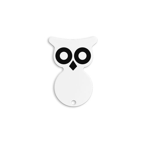 JETON PLASTIQUE (ABS) FORME HIBOU - 2