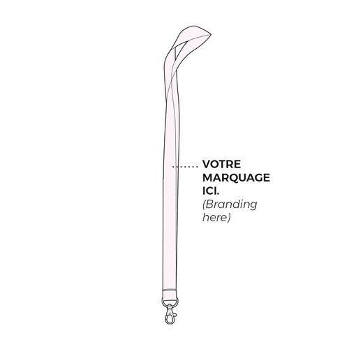 CORDON TOUR DE COU / LANYARD 2X92 CM - 5