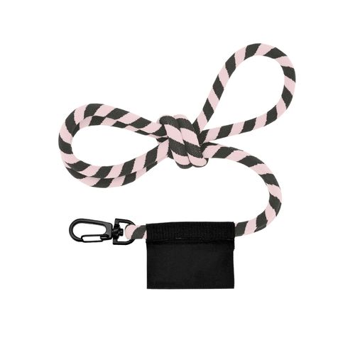 CORDON TOUR DE COU / LANYARD TUBULAIRE TISSEE 2 COULEURS