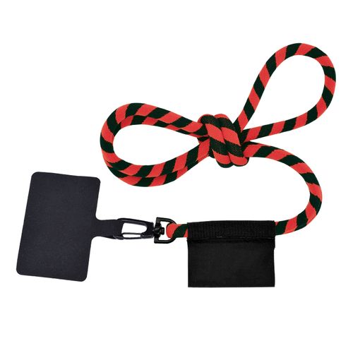 CORDON TOUR DE COU / LANYARD TUBULAIRE TISSEE PORTE TELEPHONE