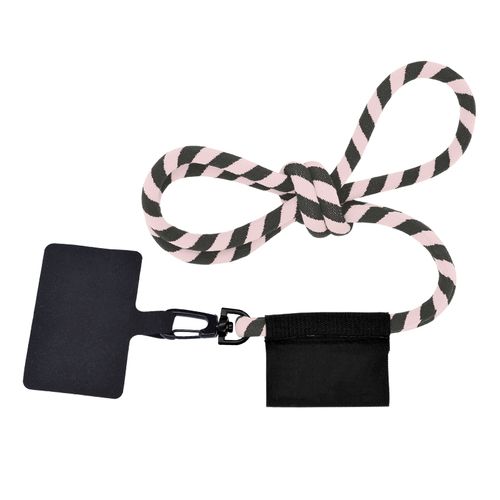 CORDON TOUR DE COU / LANYARD TUBULAIRE TISSEE PORTE TELEPHONE