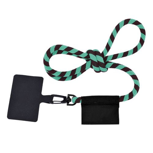 CORDON TOUR DE COU / LANYARD TUBULAIRE TISSEE PORTE TELEPHONE