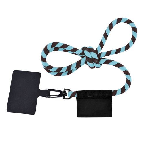 CORDON TOUR DE COU / LANYARD TUBULAIRE TISSEE PORTE TELEPHONE