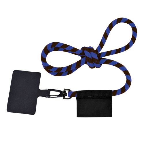 CORDON TOUR DE COU / LANYARD TUBULAIRE TISSEE PORTE TELEPHONE