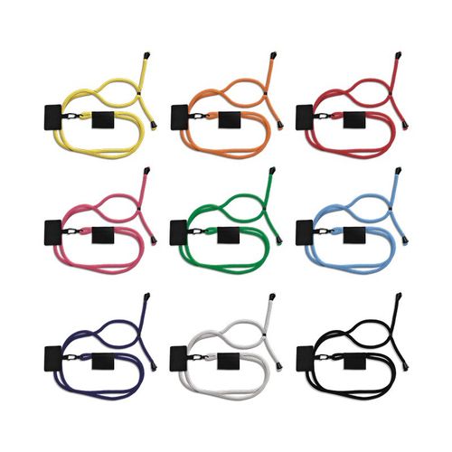 LANYARD CORDON TOUR DE COU PORTE TELEPHONE A LONGUEUR AJUSTABLE - 2