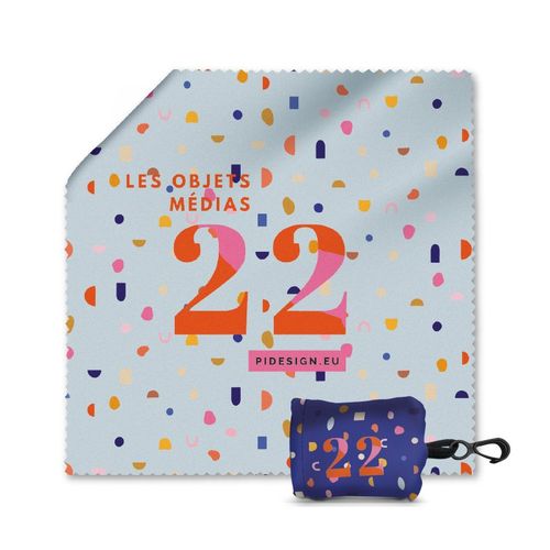 CHIFFON DE NETTOYAGE EN MICROFIBRE  AVEC POCHETTE 150x150mm - 5