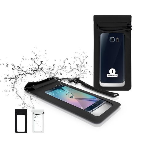 FUNDA TRANSPARENTE HERMÉTICA PARA SMARTPHONE