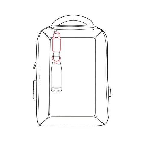 LAMPE DE SECURITE A CLIPSER ET PORTE-BOUTEILLE