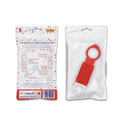 LAMPE DE SECURITE A CLIPSER ET PORTE-BOUTEILLE