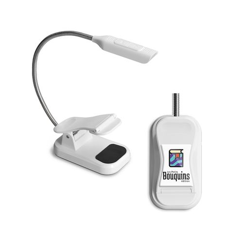 LAMPE LED DE LECTURE FLEXIBLE AVEC PINCE - 3