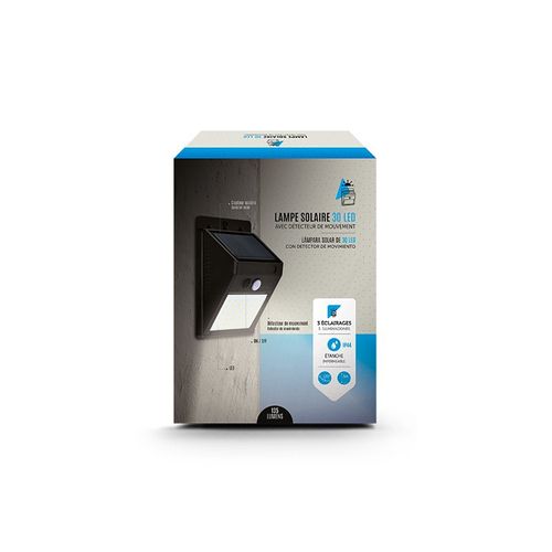 LAMPE SOLAIRE 30 LED AVEC DETECTEUR DE MOUVEMENT - 5