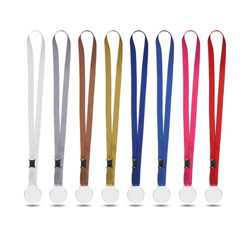 MEDAILLE PLASTIQUE (PMMA) EP 3 mm ET MAXI 30 cm2 AVEC CORDON SATIN - 2