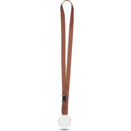 MEDAILLE SUR-MESURE (PMMA) EP.3 mm MAXI 30 cm2 AVEC CORDON SATIN