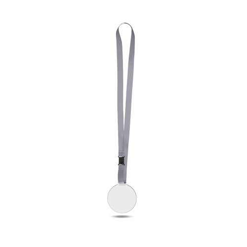 MEDAILLE SUR-MESURE PMMA EP.3 mm MAXI 80 cm2 AVEC CORDON SATIN