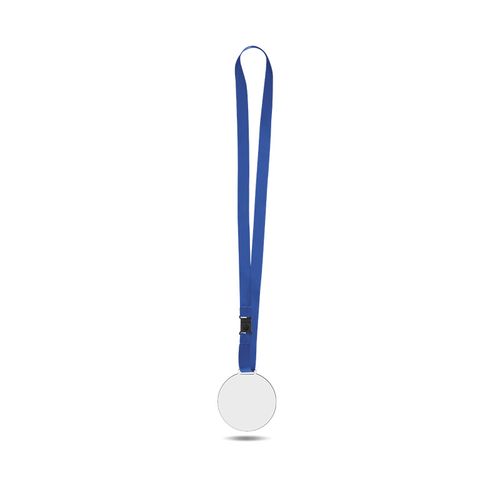 MEDAILLE SUR-MESURE PMMA EP.3 mm MAXI 80 cm2 AVEC CORDON SATIN