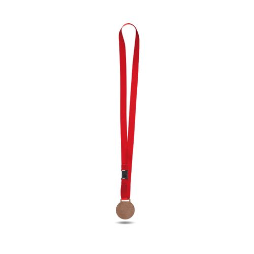 MEDAILLE SUR-MESURE MDF EP 3 mm MAXI 30 cm2 AVEC CORDON SATIN