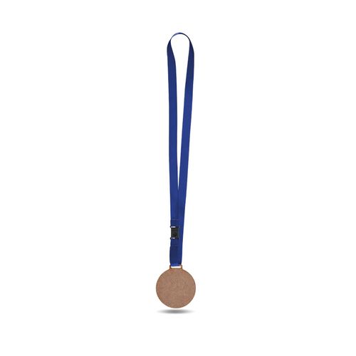MEDAILLE SUR-MESURE MDF EP 3 mm MAXI 80 cm2 AVEC CORDON SATIN