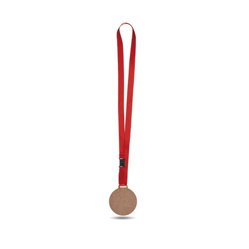 MEDAILLE SUR-MESURE MDF EP 3 mm MAXI 80 cm2 AVEC CORDON SATIN