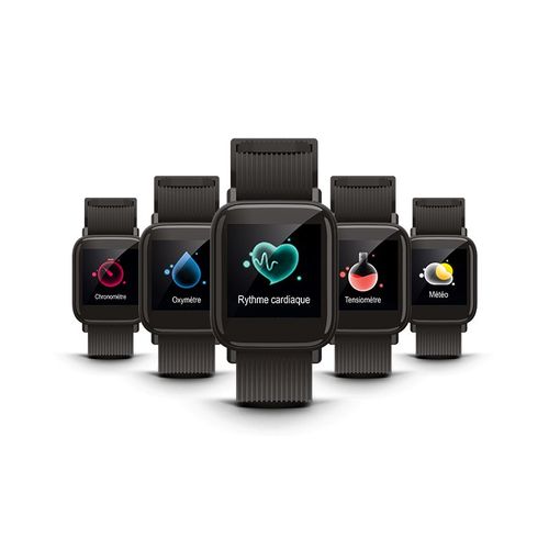 MONTRE BRACELET CONNECTE ECRAN COULEUR - 4