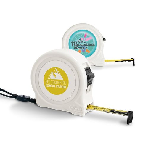 MESURE : METRE RUBAN JAUNE 3m X 16mm - 6