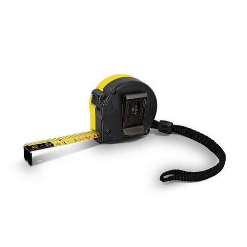 MESURE : METRE RUBAN JAUNE 3m X 16 mm COQUE PLASTIQUE
