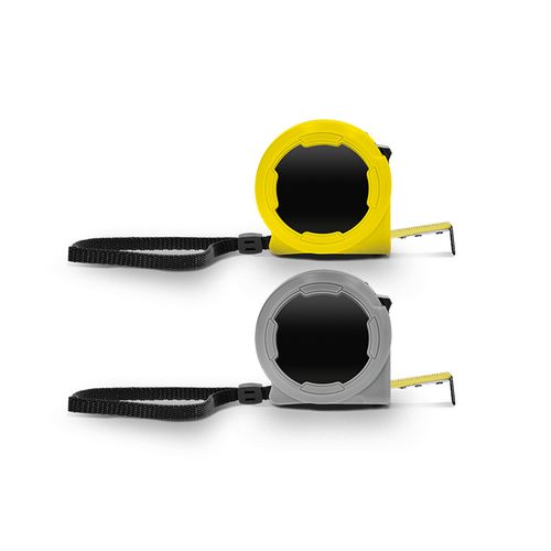 MESURE : METRE RUBAN JAUNE 5 m X 19 mm COQUE PLASTIQUE