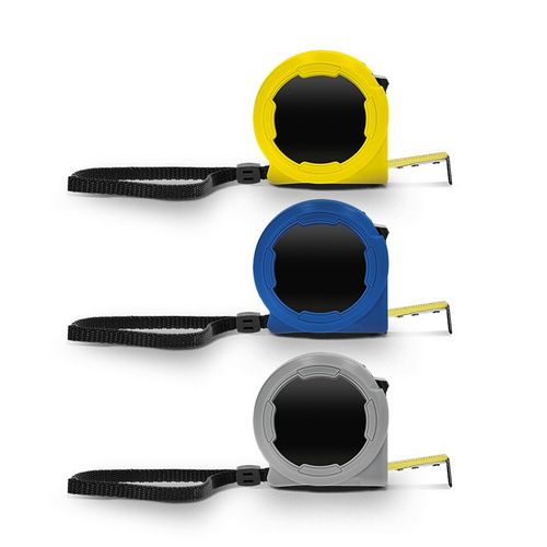 MESURE : METRE RUBAN JAUNE 5 m X 19 mm COQUE PLASTIQUE