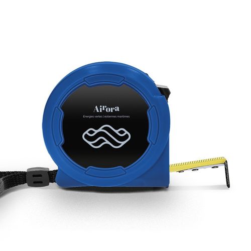 MESURE : METRE RUBAN JAUNE 5 m X 19 mm COQUE PLASTIQUE - 4